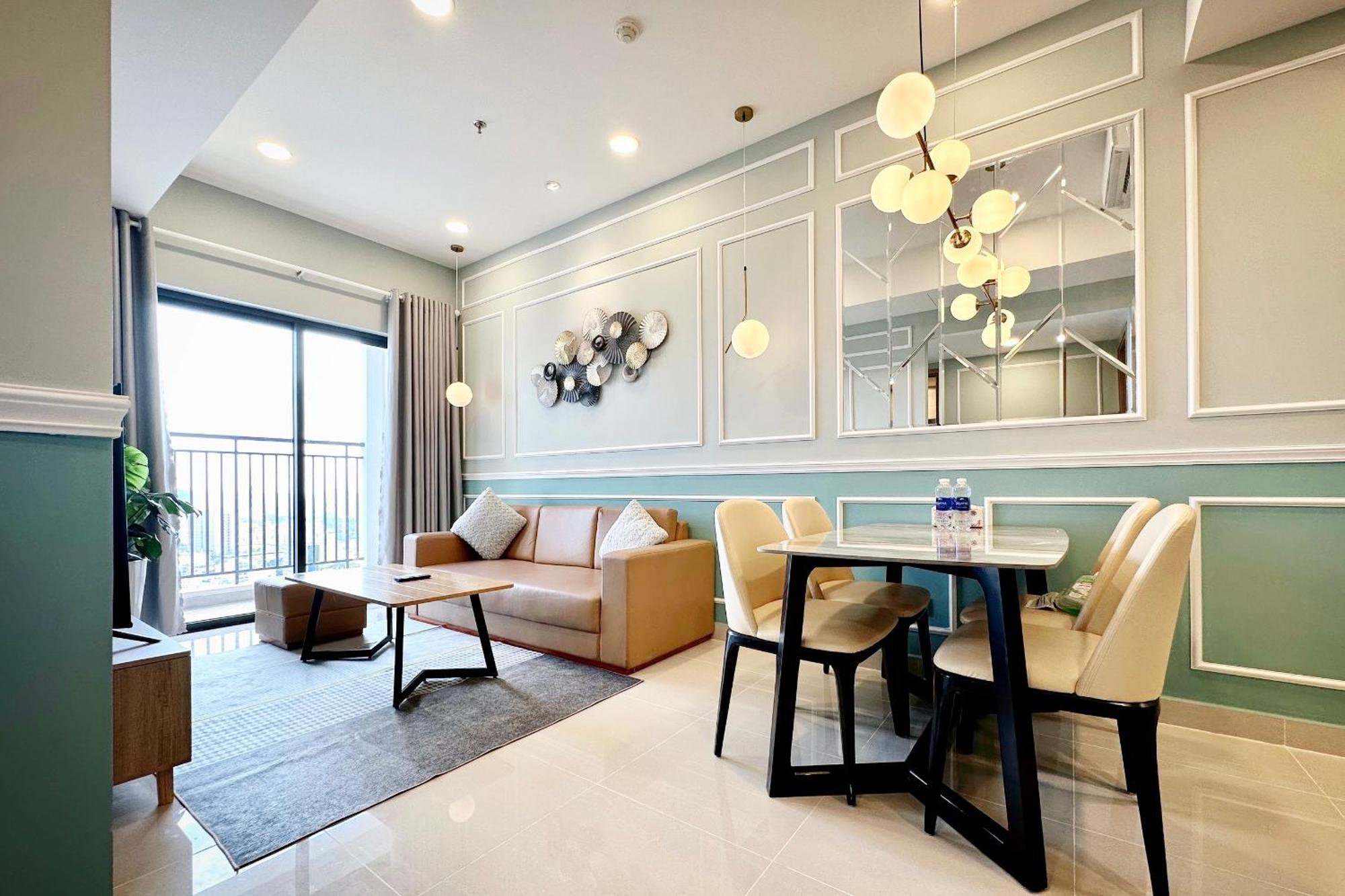Yu Stay Apartment In Soho D1 Near Bui Vien Walking Street โฮจิมินห์ซิตี้ ภายนอก รูปภาพ
