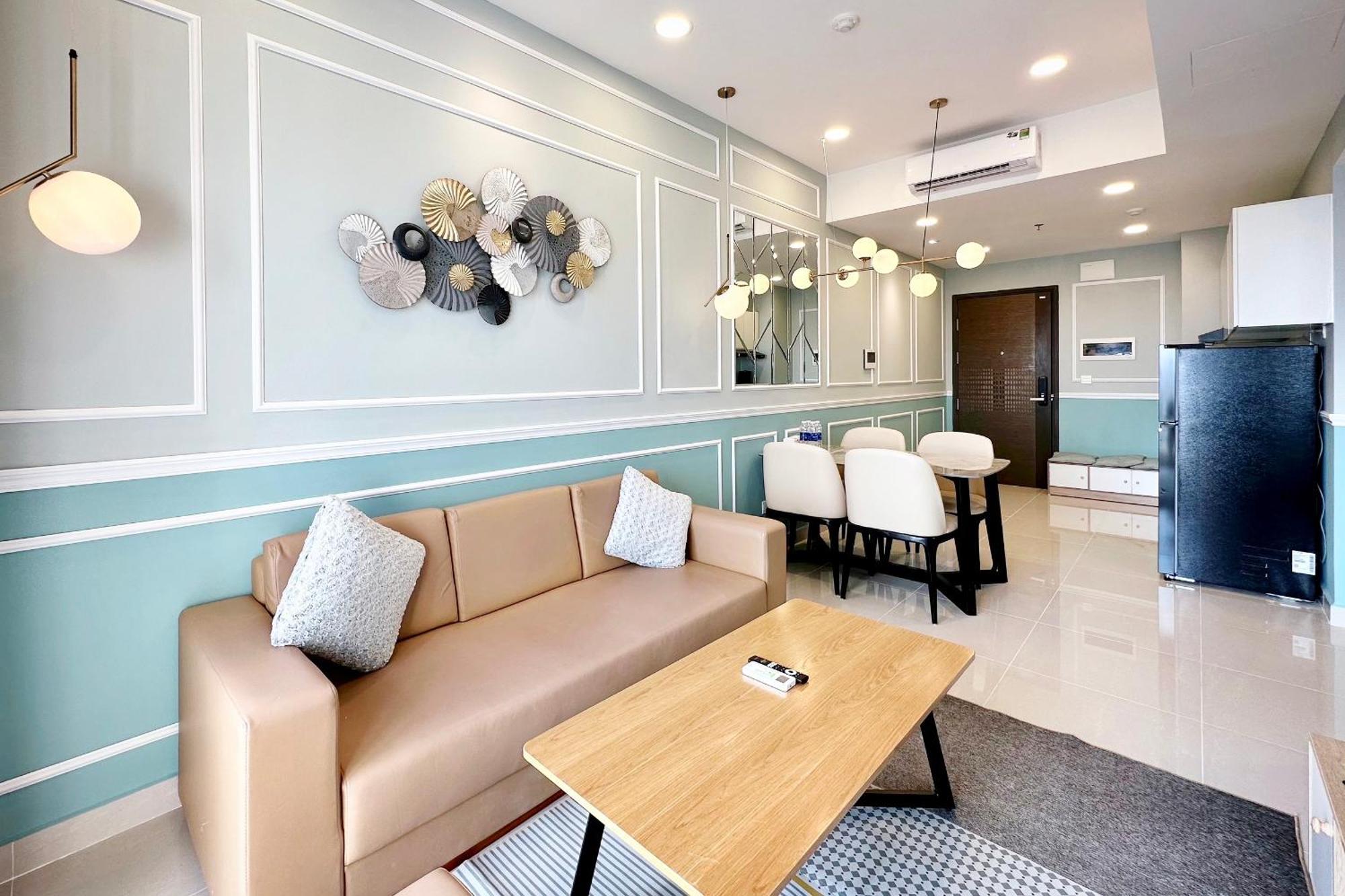 Yu Stay Apartment In Soho D1 Near Bui Vien Walking Street โฮจิมินห์ซิตี้ ภายนอก รูปภาพ